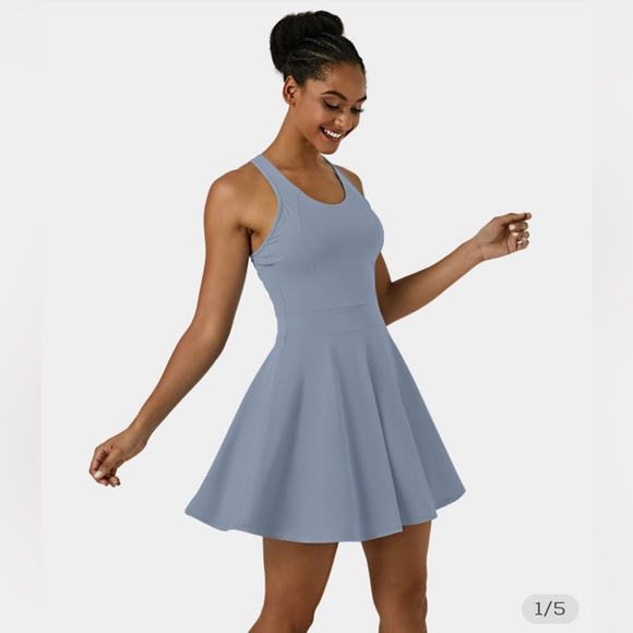 HALARA Dresses & Skirts - Halara Everyday Backless Activity Dress-New Classic-No Liner Shorts